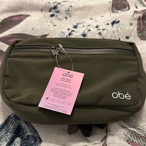 Obe Waist Pack Belt Bag Olive Green New With Tags NWT